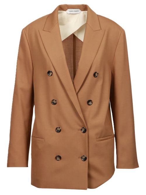 Blazer doppiopetto Alberta ferretti Alberta Ferretti | 252U_051166350145 MARRONE